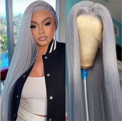 28” Grey Wig